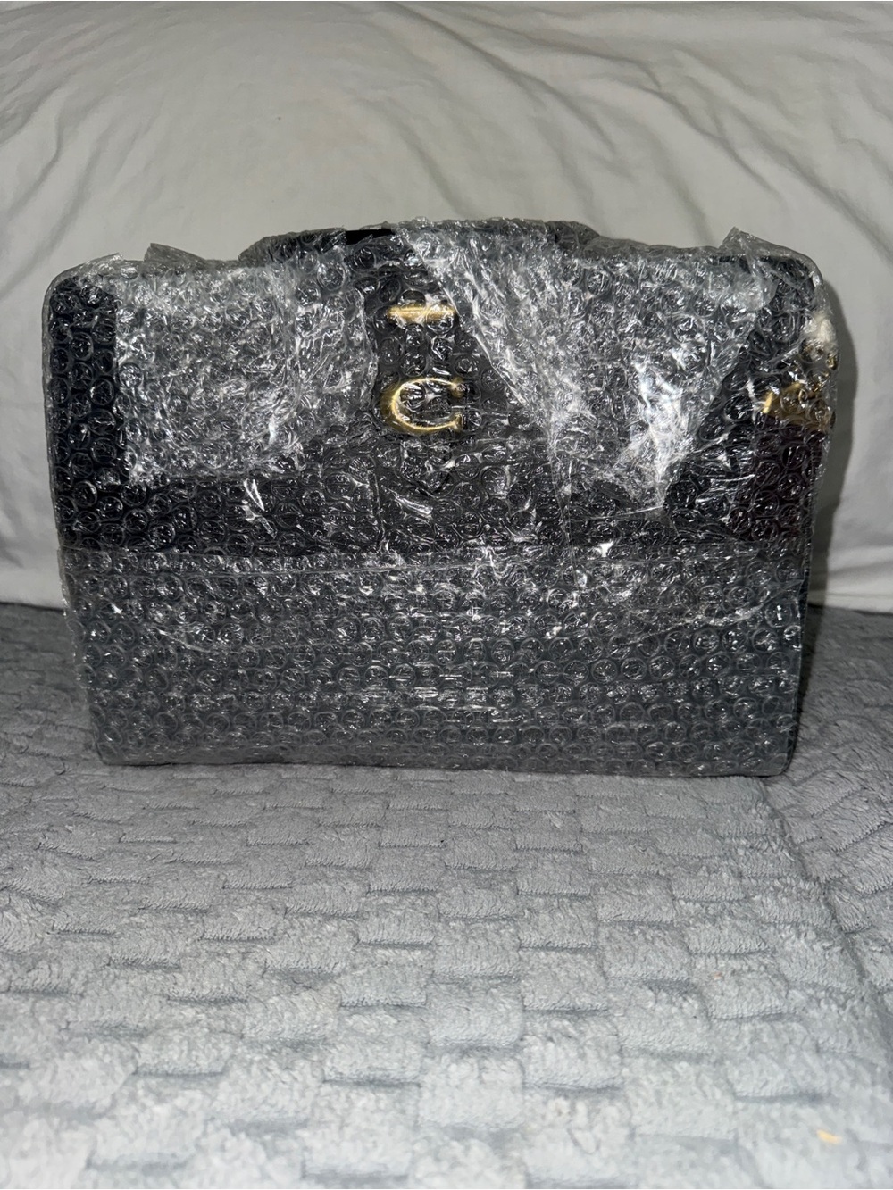 Coach Women's Serra Colorblock Satchel with Gold Hardware - Picture 4 of 13